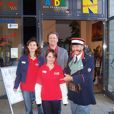 Promotionbesuch von einem Dresdner Unikat
